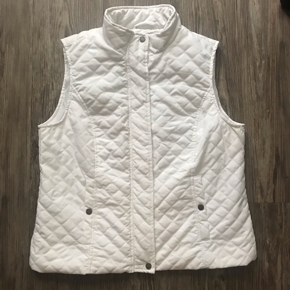 Nine West Jackets & Blazers - White puffer vest